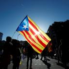 Manifestación independentista en Barcelona