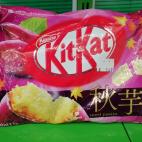 Chocolatina Kit Kat con sabor a patata dulce.