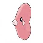 Type: Water Skill: Swimming after loving couples it spots in the waves. We're pretty sure Luvdisc is supposed to be some sort of fish. We're not scientists, but how does it swim with no fin-like apparatus or tail? And why is it spying on couples...