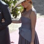 En la boda de Eva González y Cayetano Rivera, celebrada el 6 de noviembre de 2015 en Mairena del Alcor (Sevilla).