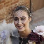 En la boda de Eva González y Cayetano Rivera, celebrada el 6 de noviembre de 2015 en Mairena del Alcor (Sevilla).