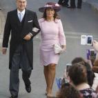 En la boda de Eva González y Cayetano Rivera, celebrada el 6 de noviembre de 2015 en Mairena del Alcor (Sevilla).