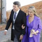 En la boda de Eva González y Cayetano Rivera, celebrada el 6 de noviembre de 2015 en Mairena del Alcor (Sevilla).