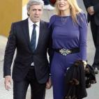 En la boda de Eva González y Cayetano Rivera, celebrada el 6 de noviembre de 2015 en Mairena del Alcor (Sevilla).