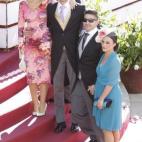 En la boda de Eva González y Cayetano Rivera, celebrada el 6 de noviembre de 2015 en Mairena del Alcor (Sevilla).