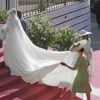 El día de su boda, celebrada en Mairena del Alcor (Sevilla) el 6 de noviembre de 2015.