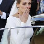 El día de su boda, celebrada en Mairena del Alcor (Sevilla) el 6 de noviembre de 2015.