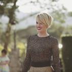 La presentadora Adriana Abenia.