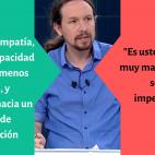Pablo Iglesias, candidato de Unidas Podemos.