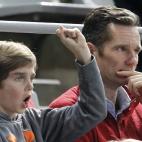 Pablo Nicolas, muy animado, grita en el partido de cuartos de final