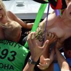 Las mujeres de FEMEN se han hecho famosas por sus provocadoras acciones callejeras en defensa de los derechos de la mujer.