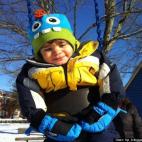 HuffPost Blogger Jenn Horton:Just swinging in the snow