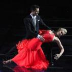 La cantante, en su paso por 'Mira quién baila'