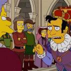 Felipe II aparece reconvertido como el Rey Julio de Espa&ntilde;a en el cap&iacute;tulo Cuatro grandes mujeres y una manicura, t&iacute;tulo que homenajea a la pel&iacute;cula &iexcl;Cuatro bodas y un funeral. El monarca quiere c...