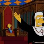 La religiosa espa&ntilde;ola es autora de una profec&iacute;a en el cap&iacute;tulo Adi&oacute;s Maggie, adi&oacute;s, que parodia a la pel&iacute;cula El C&oacute;digo Da Vinci. Temporada: 20. Episodio: 433. A&ntilde;o: 2009.