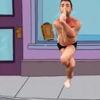 El presentador de El Hormiguero logr&oacute; una avalancha de comentarios de muchos seguidores de Instagram cuando en noviembre de 2018 comparti&oacute; esta foto suya practicando yoga. La postura tiene tela.