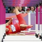 La peor caída de Liu Xiang