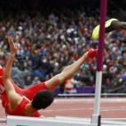 La peor caída de Liu Xiang