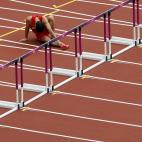 La peor caída de Liu Xiang