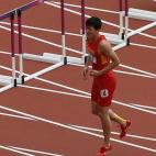 La peor caída de Liu Xiang