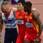 La peor caída de Liu Xiang