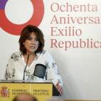 La fiscal Dolores Delgado fue 'fichada' por S&aacute;nchez como ministra de Justicia. Ahora ser&aacute; diputada por Madrid.