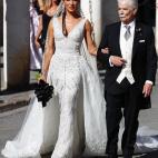 Pilar Rubio con su padrino