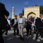 Fiesta del Eid al-Fitr del pasado junio en Kashgar