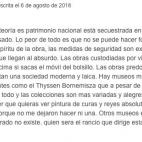 Pinturas de reyes y curas. No representan la sociedad moderna y laica de la &eacute;poca. Claro.