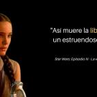 Frases de 'Star Wars'.