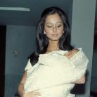 En el bautizo de Julio José Iglesias el 1 de enero de 1973