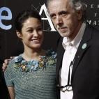 El director Fernando Trueba y la actriz Aída Folch, nominados a mejor director y mejor interpretación femenina protagonista por la película El artista y la modelo