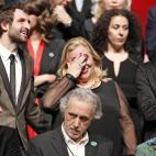 Carmina Barrios se emociona