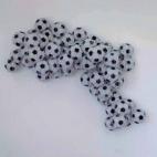 Látex, acero, hilo y cuero Latex. Baró Galeria