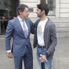 Junto a Cayetano Rivera Ordóñez en la presentación de su expedición.
