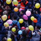 Globos y colorido en el arranque del acto de los CDR