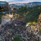 Vista cenital de la manifestación
