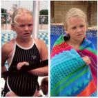 Yo de ocho años y mi hija con la misma edad. 1984 vs. 2014