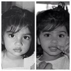 Mi hija y yo a los dos años.