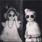 A la izquierda yo y a la derecha nuestra hija, Hannah.