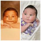 Yo, Angelique, a la izquierda y Evangeline a la derecha.