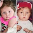 Mi hija Brynn y yo a los seis meses.