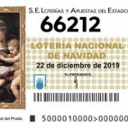 El cuarto quinto premio del sorteo de la Lotería de Navidad 2019