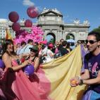 Color y diversión han marcado la marcha del Orgullo.