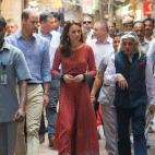 En una visita al centro de la ONG Salaam Baalak en India