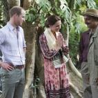 En el pueblo de Pan Bari en el Parque Nacional de Kaziranga, en Assam