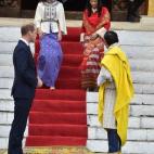 Con los reyes de Bután