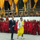 Con los reyes de Bután