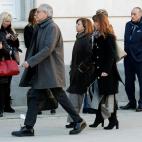 La exconsellera de Gobernación catalana, Meritxel Borràs, llegando al tribunal.