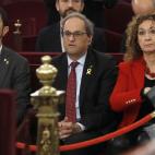 Quim Torra, en la sala.